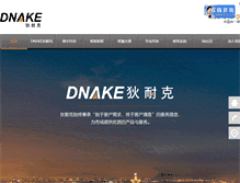 Tablet Screenshot of dnake.com